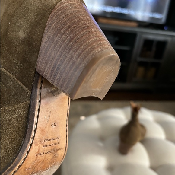 Isabel Marant Etoile brown suede western ankle boots 39 (8) - Picture 7 of 10